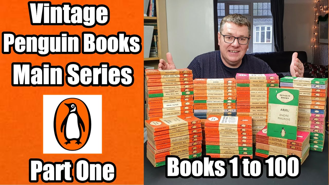 Vintage Penguin Paperbacks - Main Series - Numbers 1 to 100 - Complete Collection!