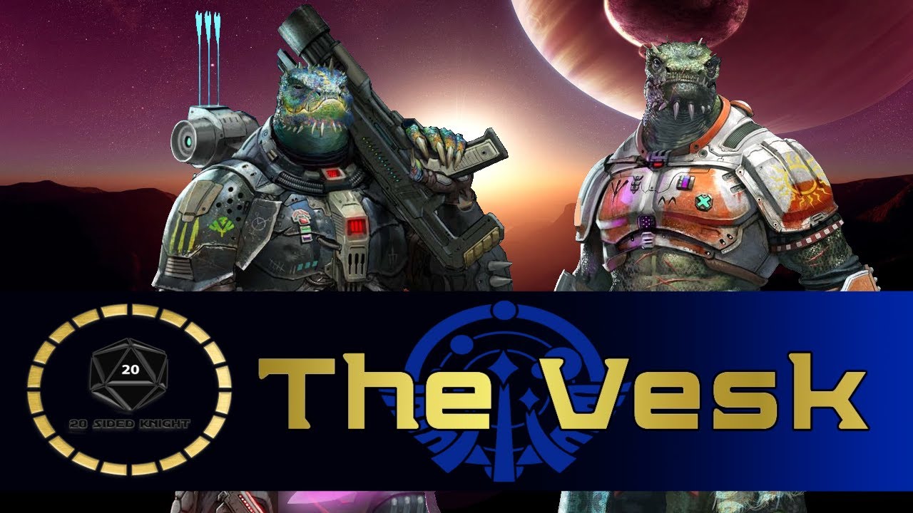 Starfinder Lore Series| Veskarium and The Vesk