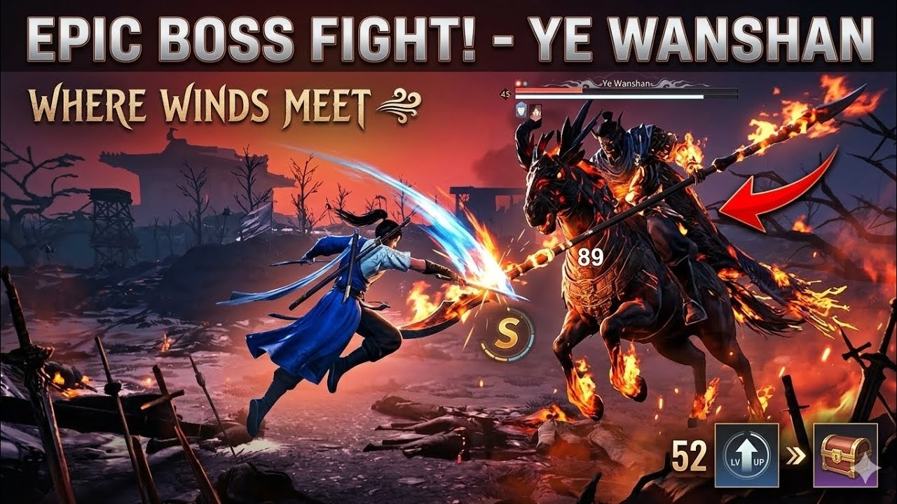 Where winds meet/ where winds meet mobile game in android 😲✅ #wherewindsmeet #reaction #awesome #wwm