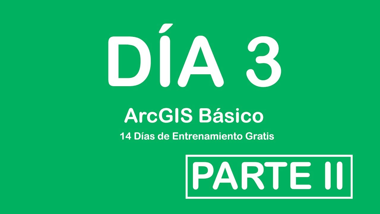 DIA 3 -  PARTE 2 - GEOPROCESAMIENTO: INTERSECT, UNION, DISOLVER, EXPORTAR DATOS CON ARCGIS - UCIENCY