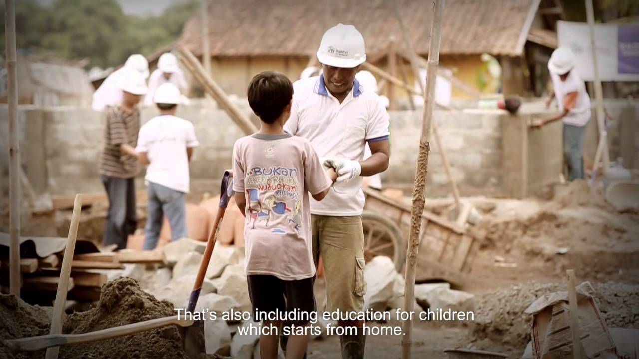 Habitat for Humanity Indonesia - Video Profile 2014 (English Version)