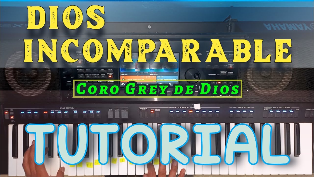 Dios incomparable - grey de Dios // Tutorial
