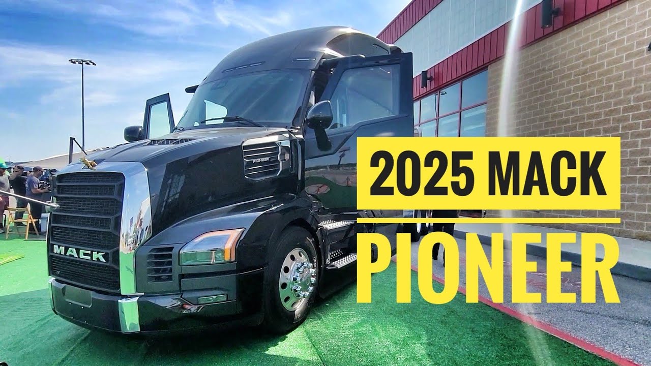 2025 MACK PIONEER | BEST truck for DRIVER COMFORT | the future of semi trucks