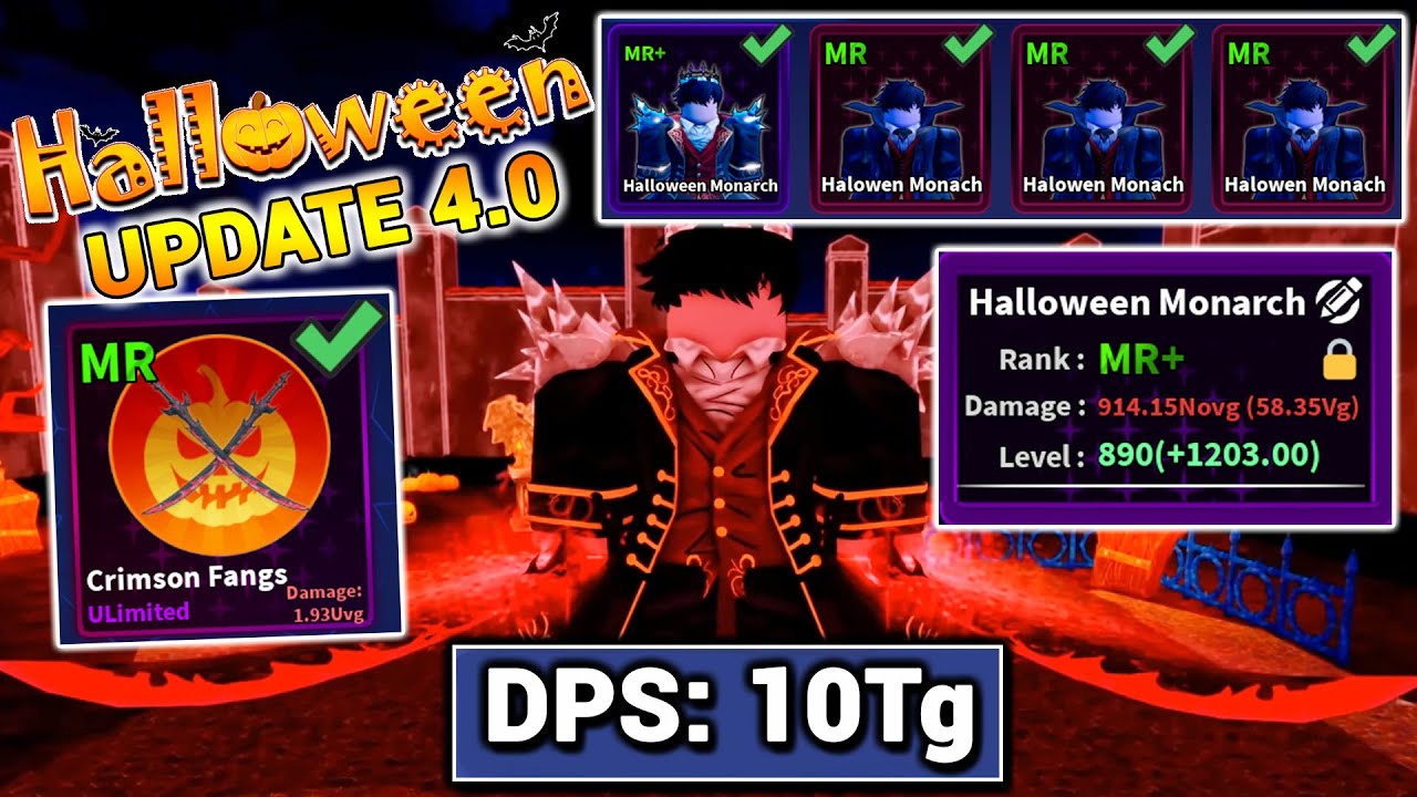 I finally unlocked everything and became OVERPOWERED | Halloween Update 4.0 | Arise Crossover