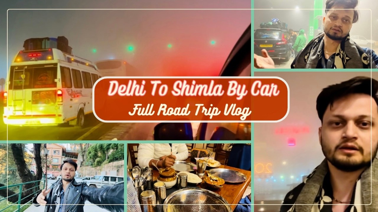 Delhi To Shimla Road Trip By Car | Delhi To Shimla Family Trip | Full Road Trip Vlog | Jn_Vlog | 