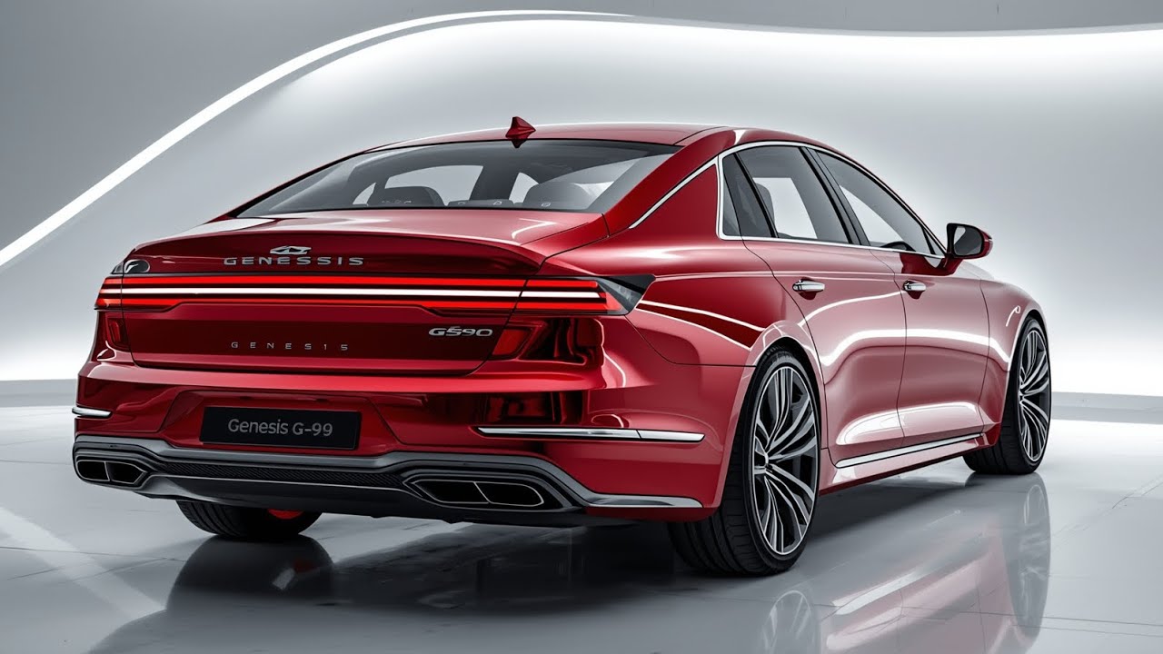Genesis G90 2027 года &mdash; будущее роскошных седанов уже наступило!