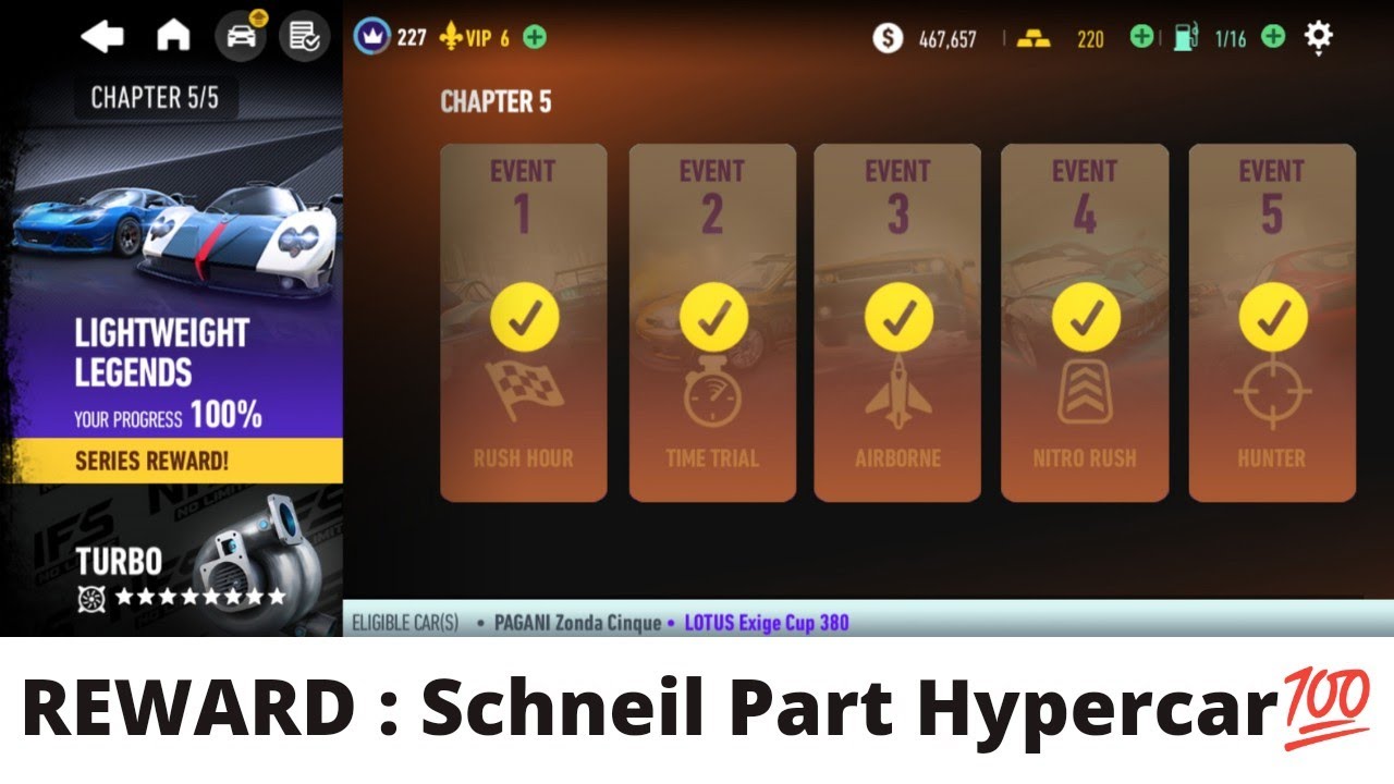 CS - LIGHTWEIGHT LEGENDS ( LOTUS Exige Cup 380 ) | NFS No Limits Gameplay
