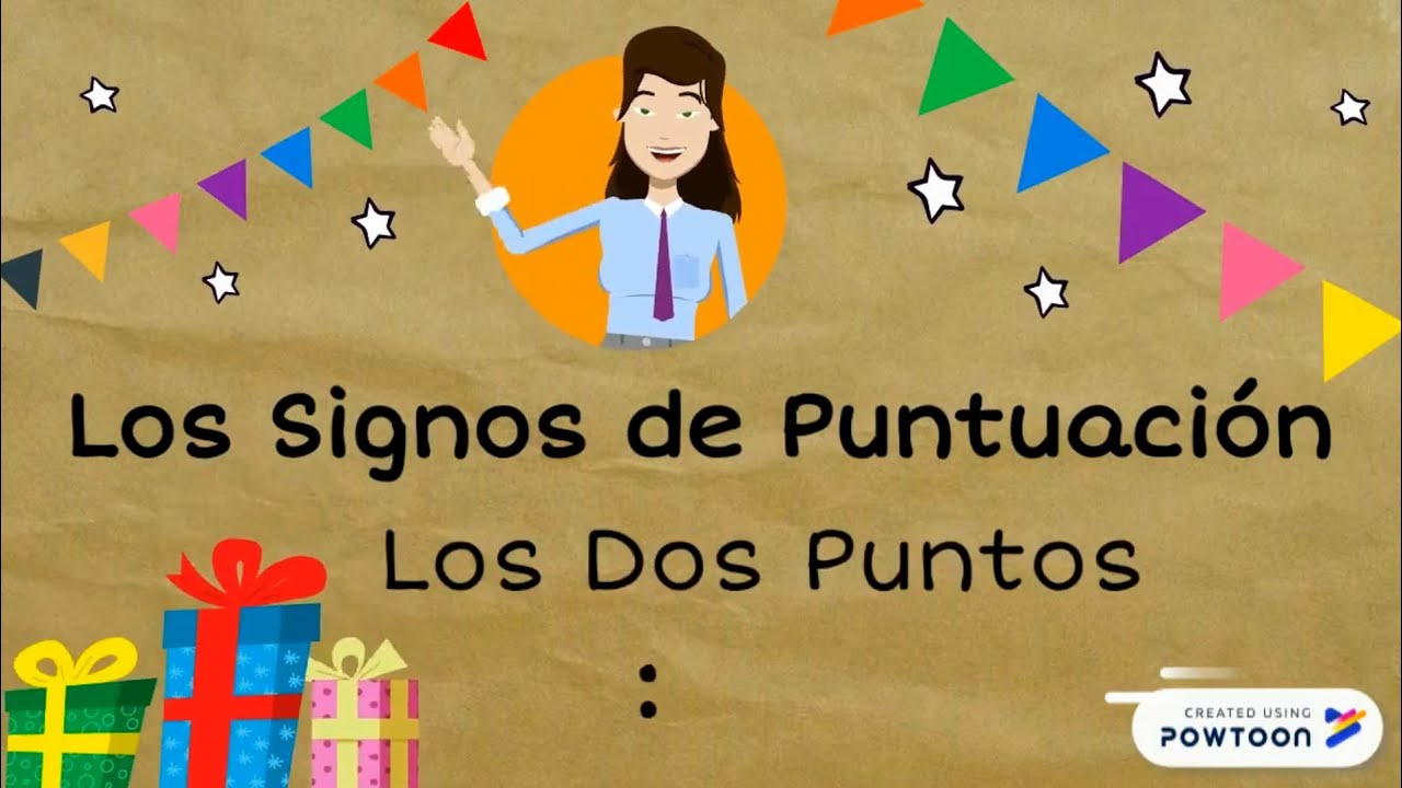 Signos de Puntuación. Los dos puntos