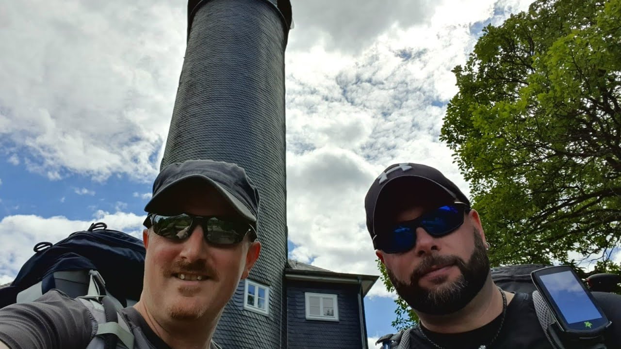 Wanderung mit Overnighter auf dem Veischeder Sonnenpfad