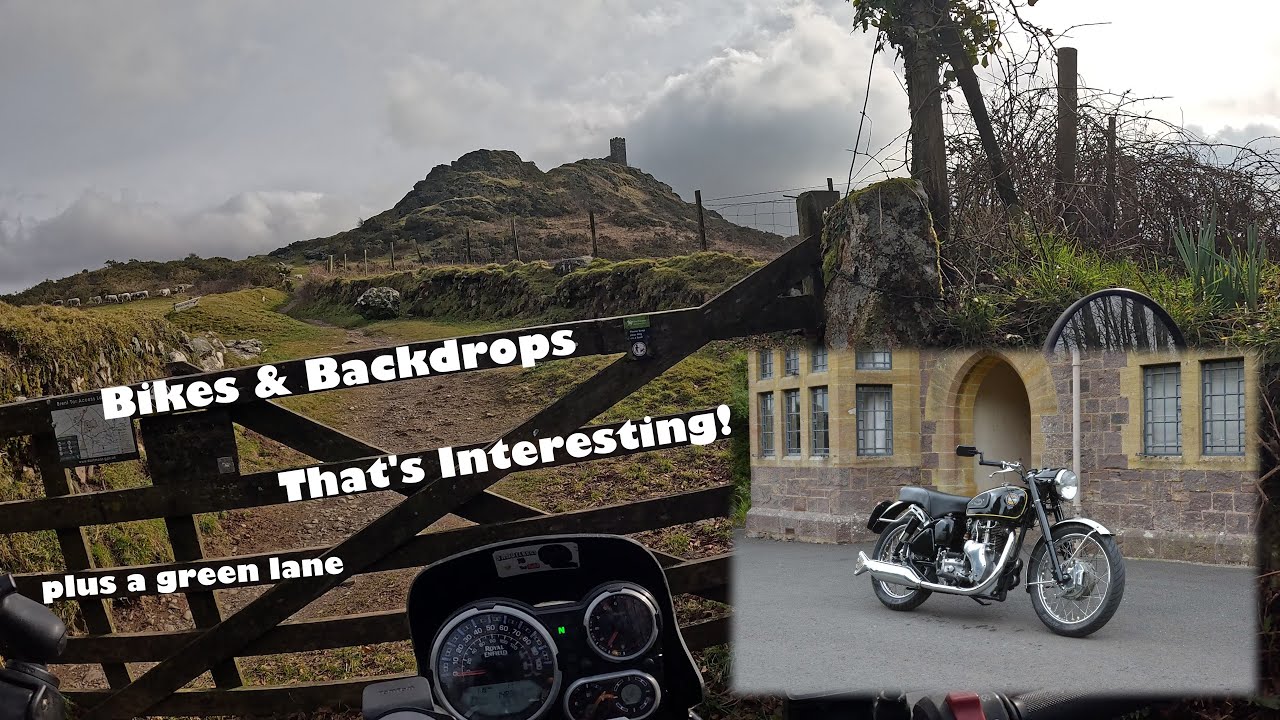 BIKES & BACKDROPS AROUND BRENTOR  - THAT'S INTERESTING