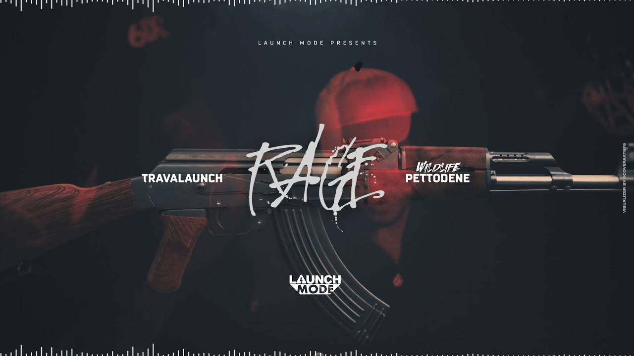 Travalaunch - Rage Ft. Wildlife Pettodene  (Official Visualizer)