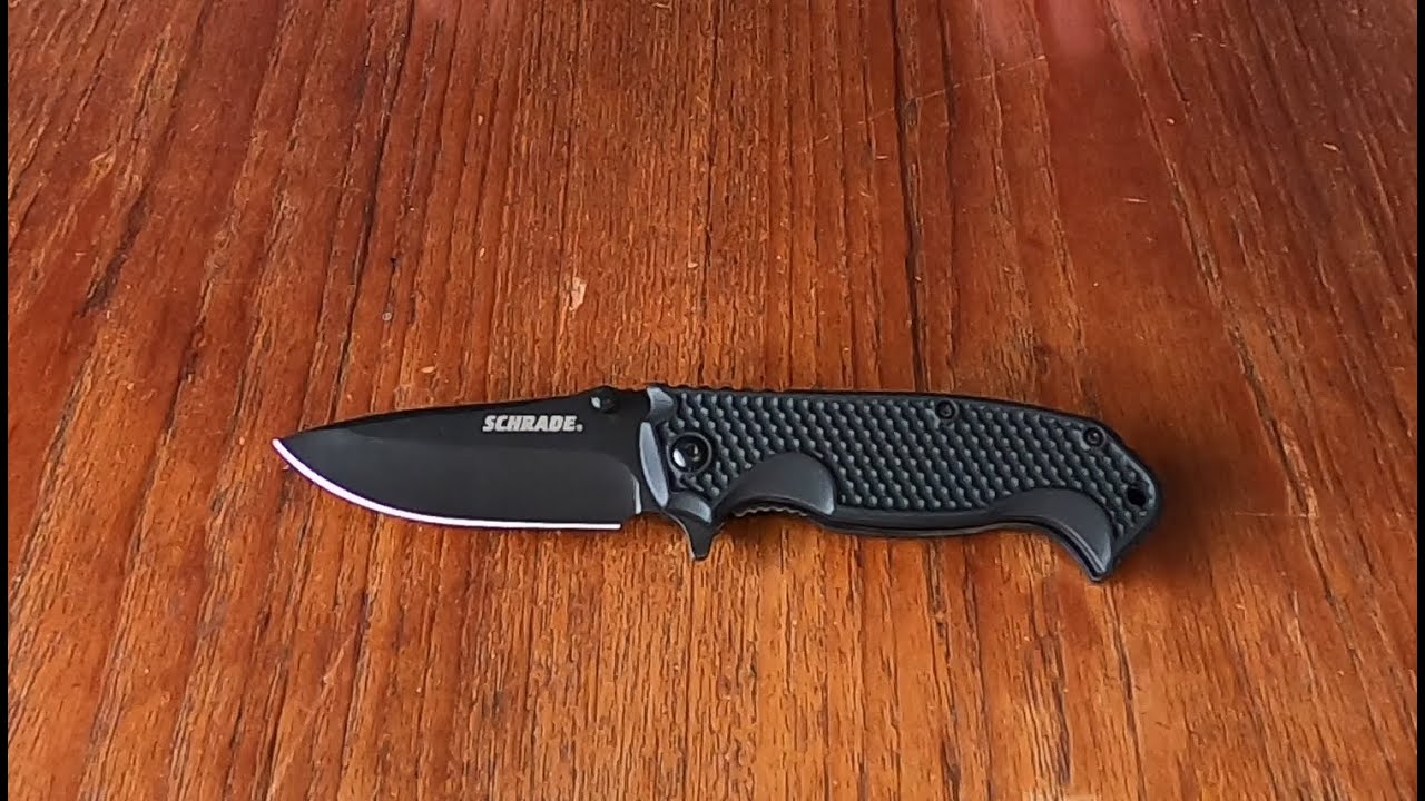 Schrade SCH001- a good budget knife under $25