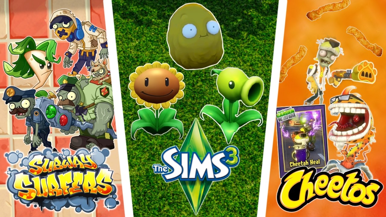 The Many Plants Vs Zombies Collaborations - PvZ Collabs