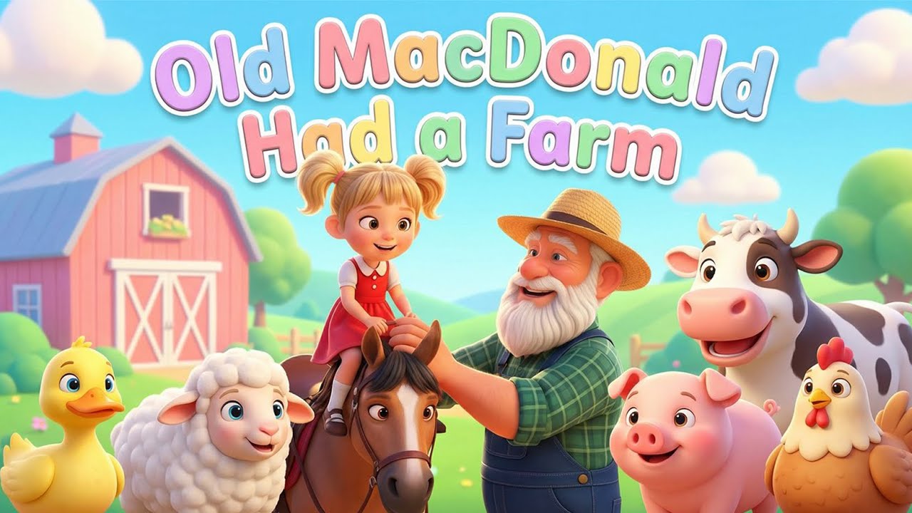 Old MacDonald Had a Farm 🚜🐄 | Nursery Rhymes for Kids | LaloNilo Kids