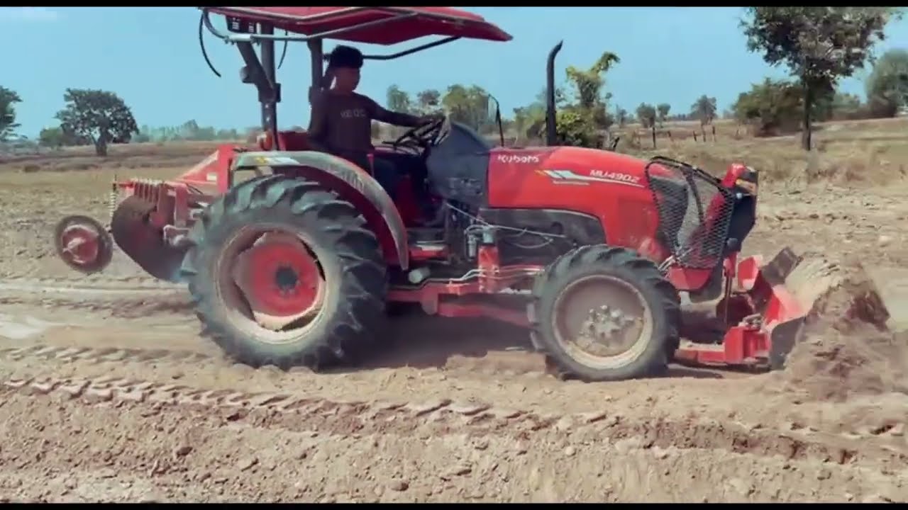 Power and performance :Watch modern-day plowing using tractors #máy #automobile #traktor #farmlife 
