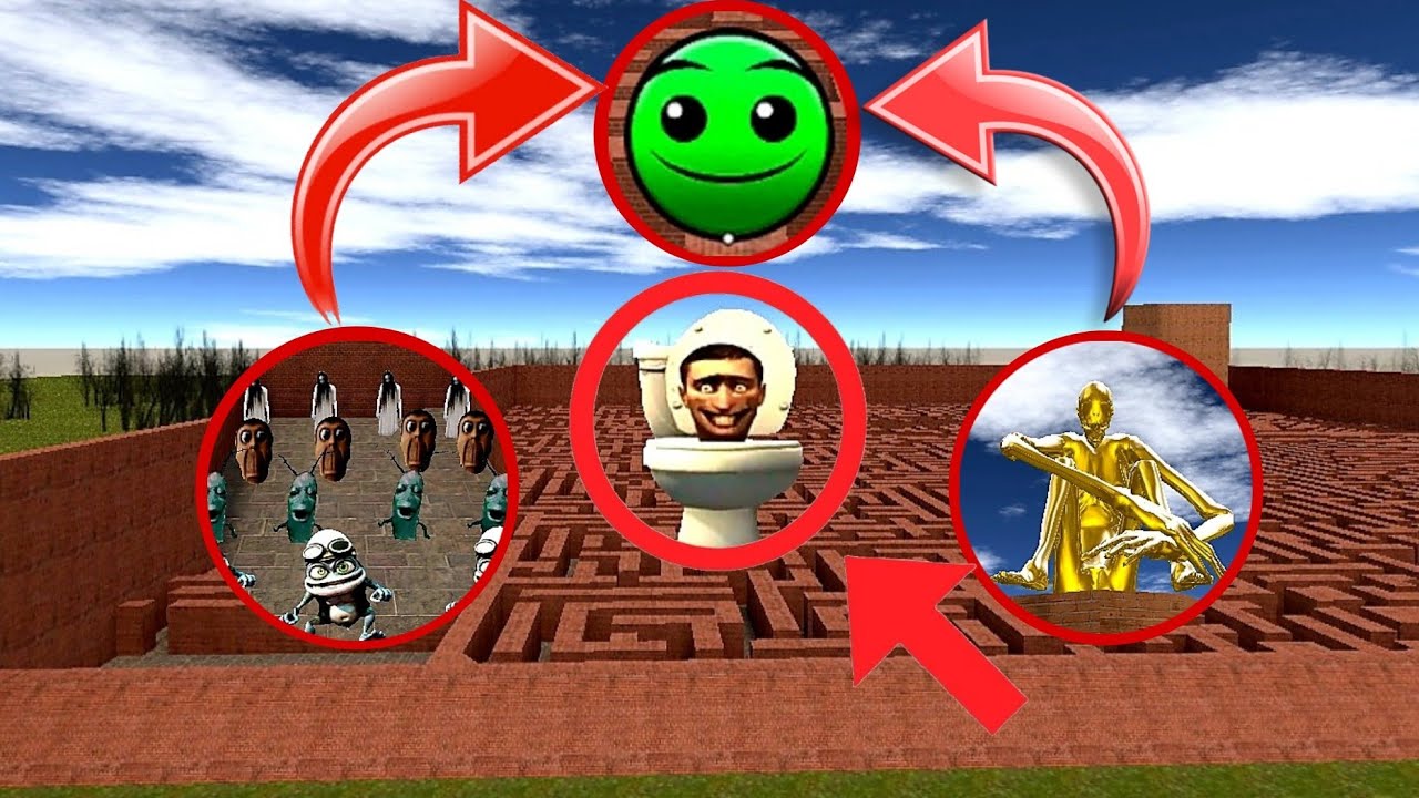 SKIBIDI TOILET VS SCP 096 FIRE IN THE HOLE AND NEXTBOTS IN GMOD#Tx gaming sagor #garrysmod #gmod