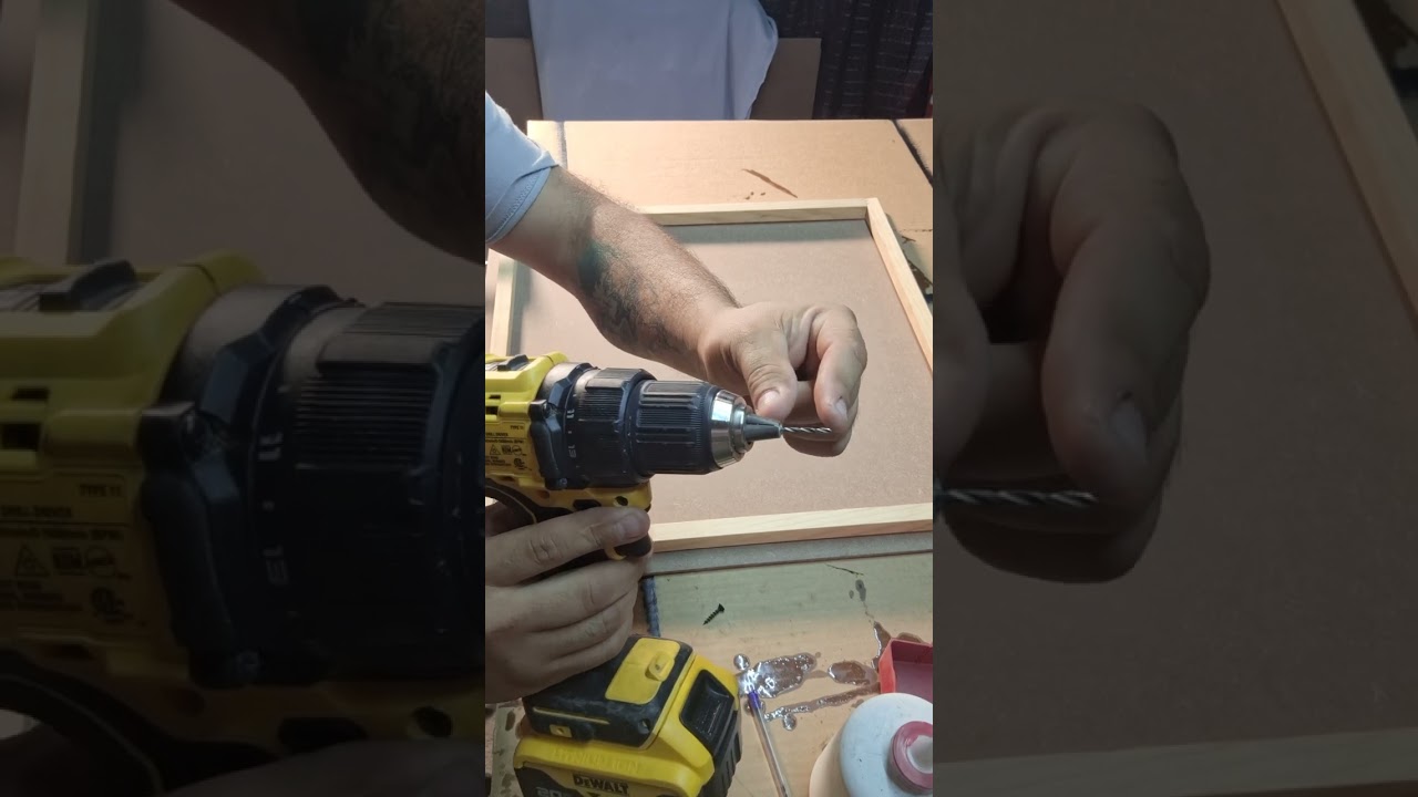 como hacer un bastidor de mdf