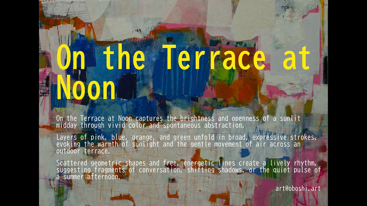 On the Terrace at Noon