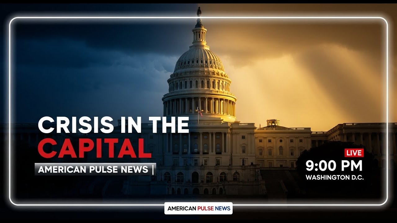Washington on Fire: The Hidden Power Struggle That Could Change America Forever | LIVE 9:00 PM DC 🔴