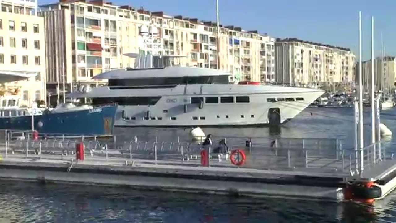 Toulon boat and city walk 2014 HD. France.