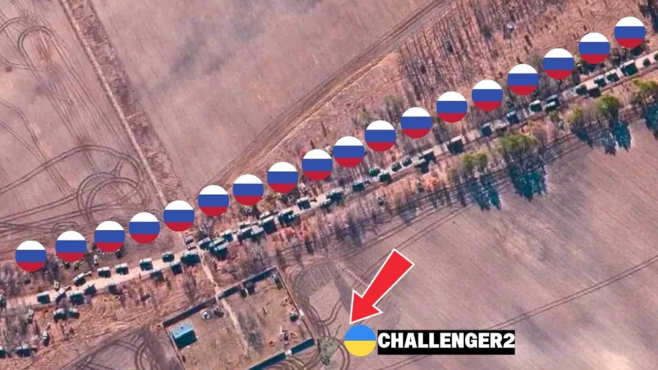 Challenger Spots Massive Russian Brigade-Then This Happens!