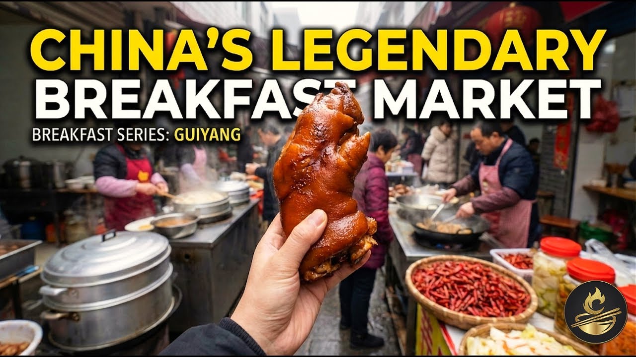 What’s for breakfast in China? | Breakfast Series Across China: GUIYANG  #chinesefood