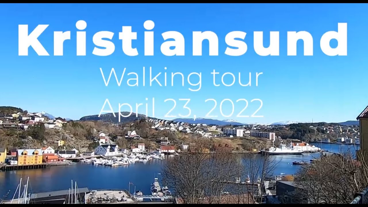 Kristiansund - walking tour 2022