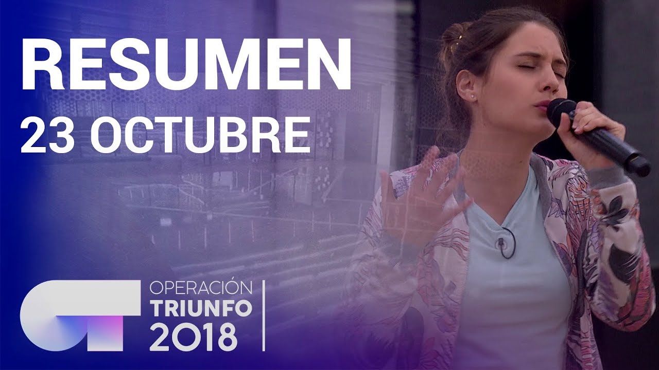 Resumen diario OT 2018 | 23 OCTUBRE
