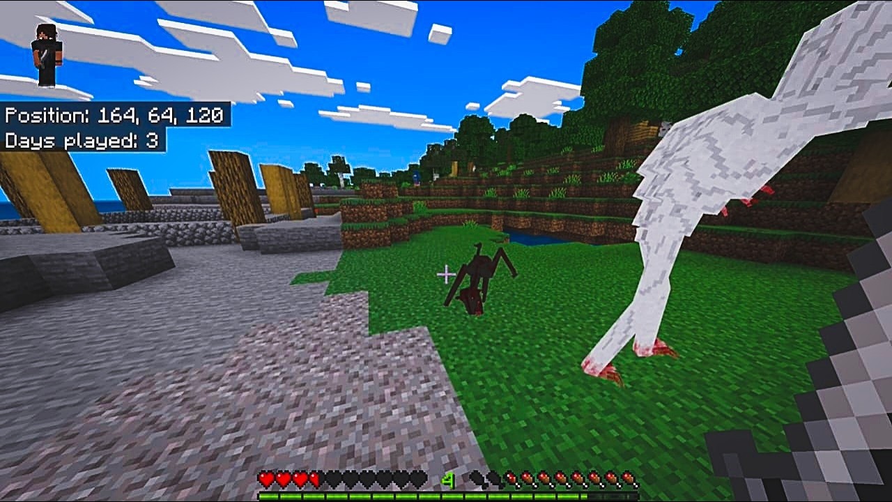 I Get Kill By The Man Who Watches In Minecraft Survival