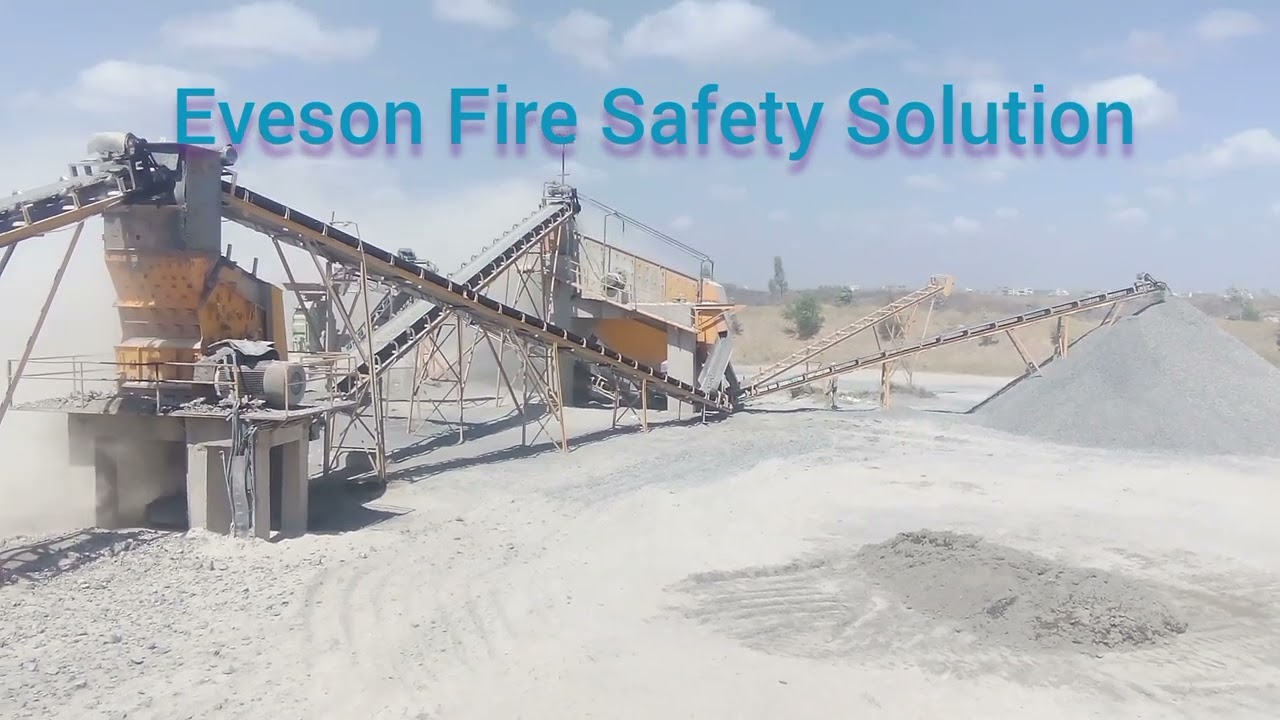 Firefighter crush a big stone into small pieces using 240 voltage
