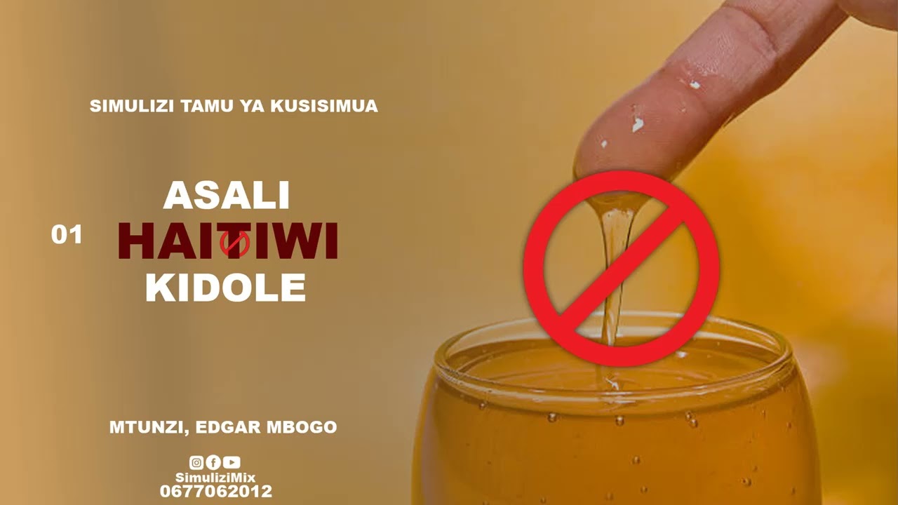 MPYA: ASALI HAITIWI KIDOLE  - 1, SIMULIZI TAMU YA KUSISIMUA
