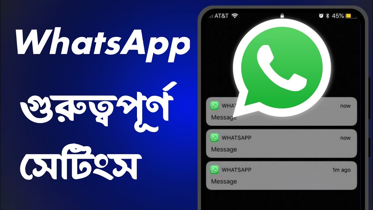WhatsApp useful settings on Android mobile