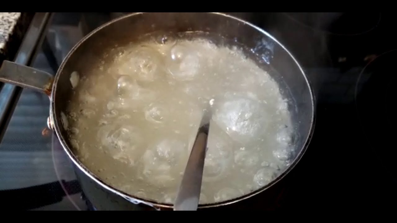 Paso a Paso como  hacer pegamento con almidon de Yuca