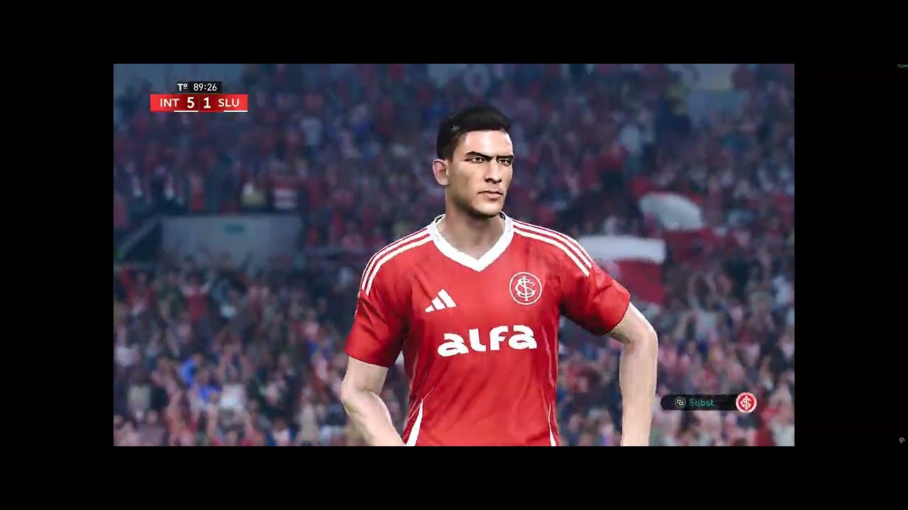 Gauchão 2026 Internacional x São Luiz de Ijuí no Pes