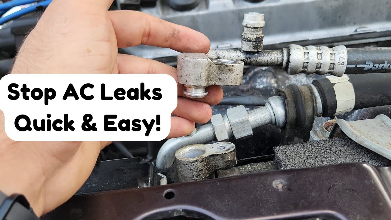 1996-2000 Honda Civic: Easy AC Leak Fix!