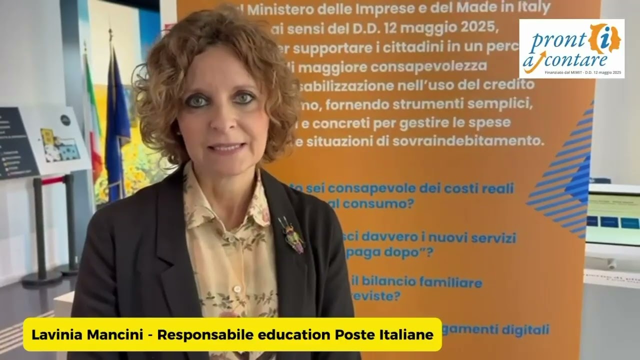 Mancini (Poste Italiane): “Educazione finanziaria e digitale, vicini ai cittadini più fragili”