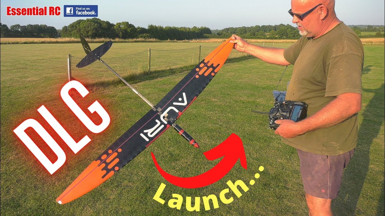 Warm SUMMER evenings...and PERFECT RC ! AURI Discus Launch Glider (DLG)