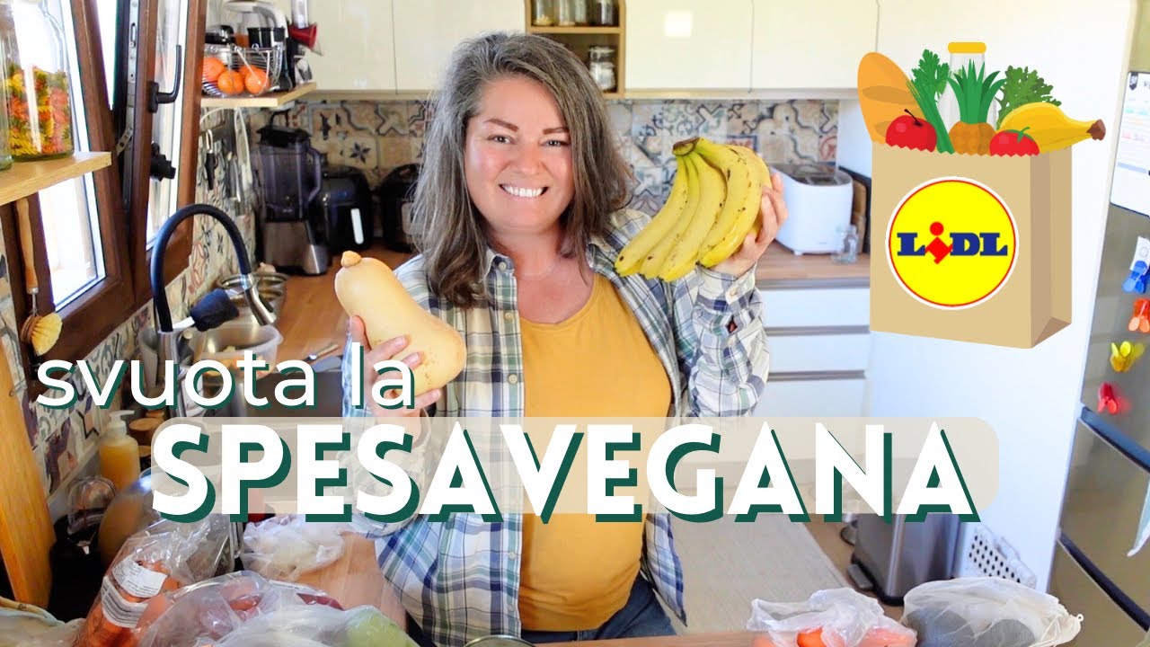 SVUOTA la SPESA Vegana! 🛒 Riempio la Dispensa per il 2024