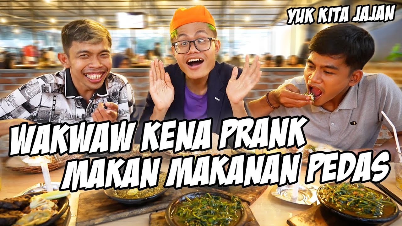 WAKWAW KENA PRANK DARI TONO & DEDE.. MAKAN MAKANAN PEDAS.. YUK KITA JAJAN