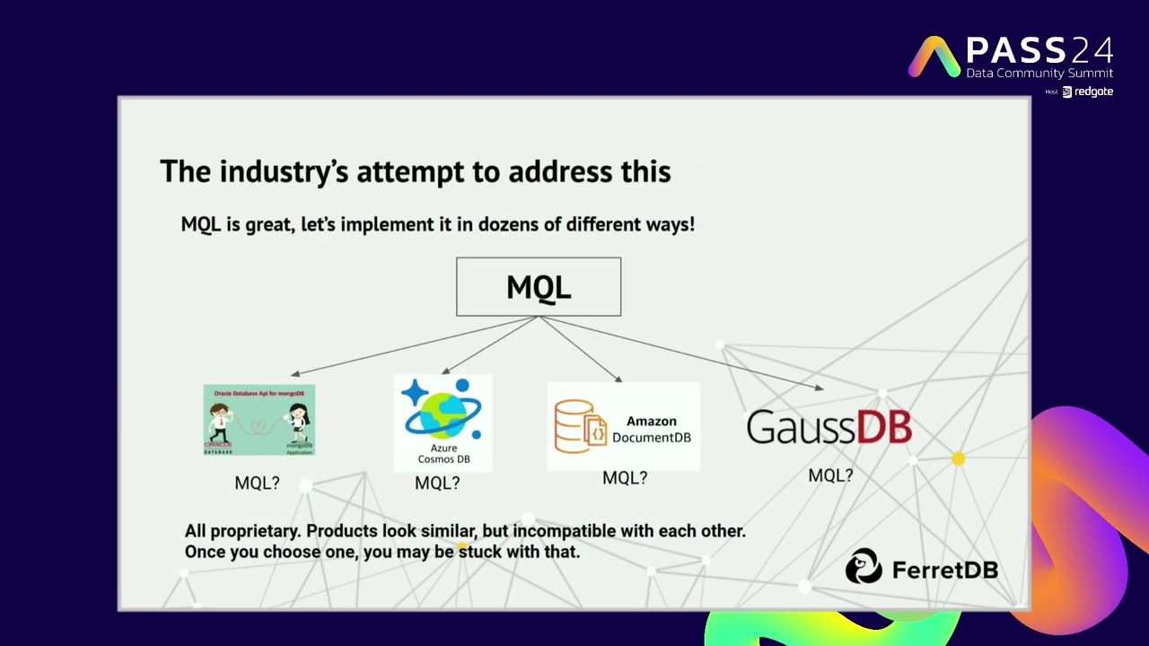 FerretDB Bringing MongoDB workloads to PostgreSQL