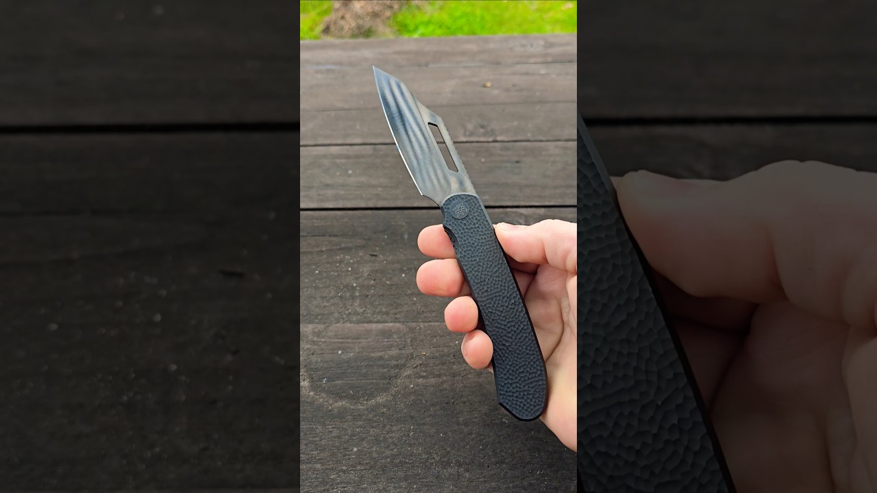 That Ting! The Neeves Knives Misdemeanor Has Some Great Acoustics! 