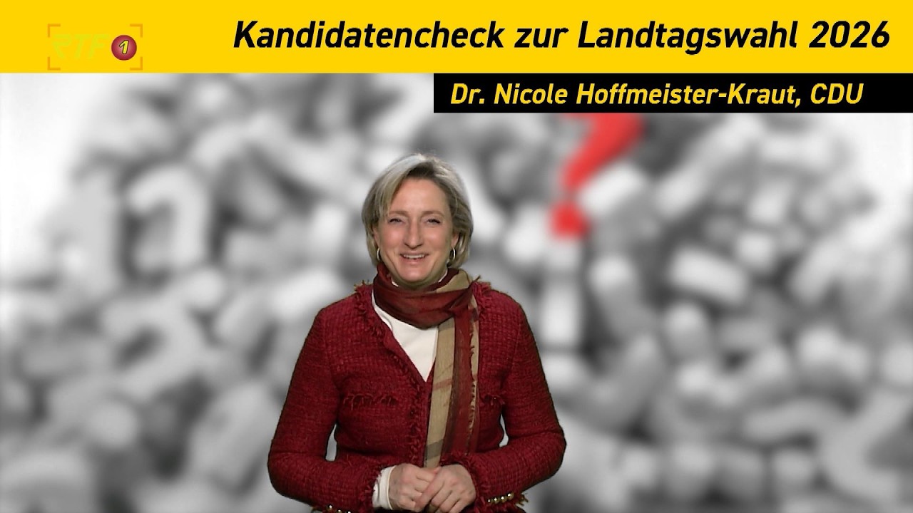 Kandidatencheck zur Landtagswahl 2026: Nicole Hoffmeister-Kraut, CDU (Wahlkreis Balingen)