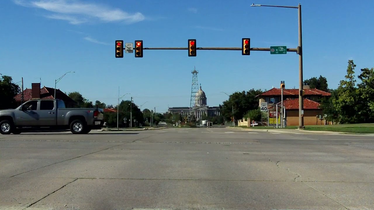 Lincoln Boulevard (Oklahoma City, OK) northbound (Part 1/2)