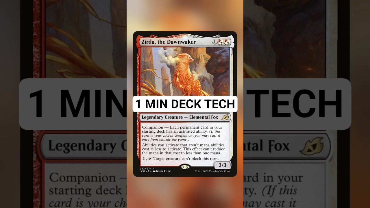 Зирда, Пробуждающая Рассвет | Обзор колоды (1 мин) | #shorts #mtg #magicthegathering #edh #cedh