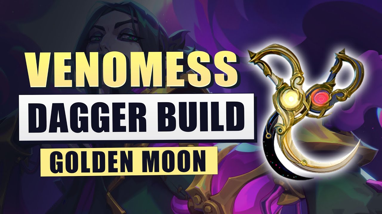 Venomess Build: Golden Moon! 1:09 Reaver King Kill!  Wayfinder Builds | Harvest Moon Daggers