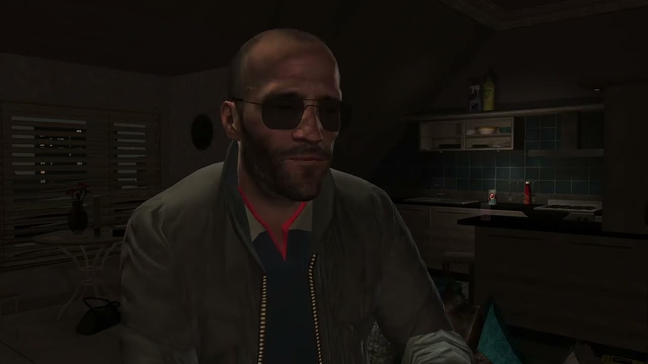 GTA IV Snow Edition Mod + Jason Statham Gameplay