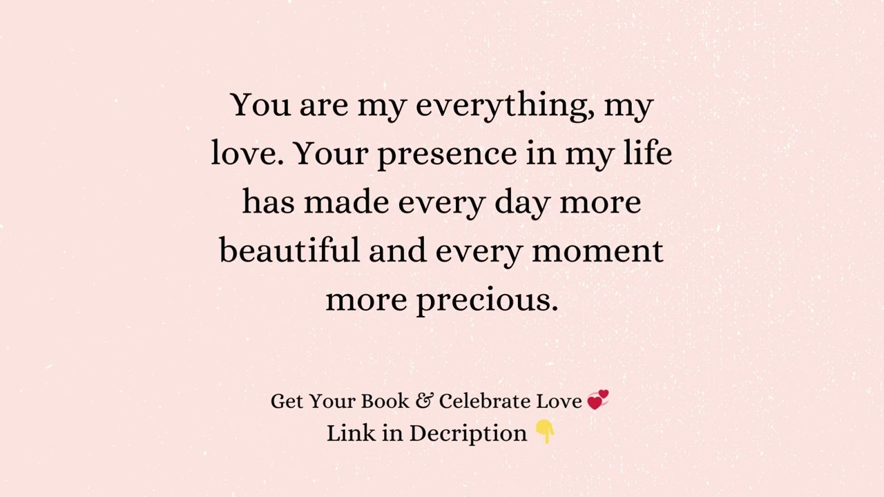 Heart Touching Love Messages 🌹 ❤️  Beautiful Words to Express Your Deepest Feelings