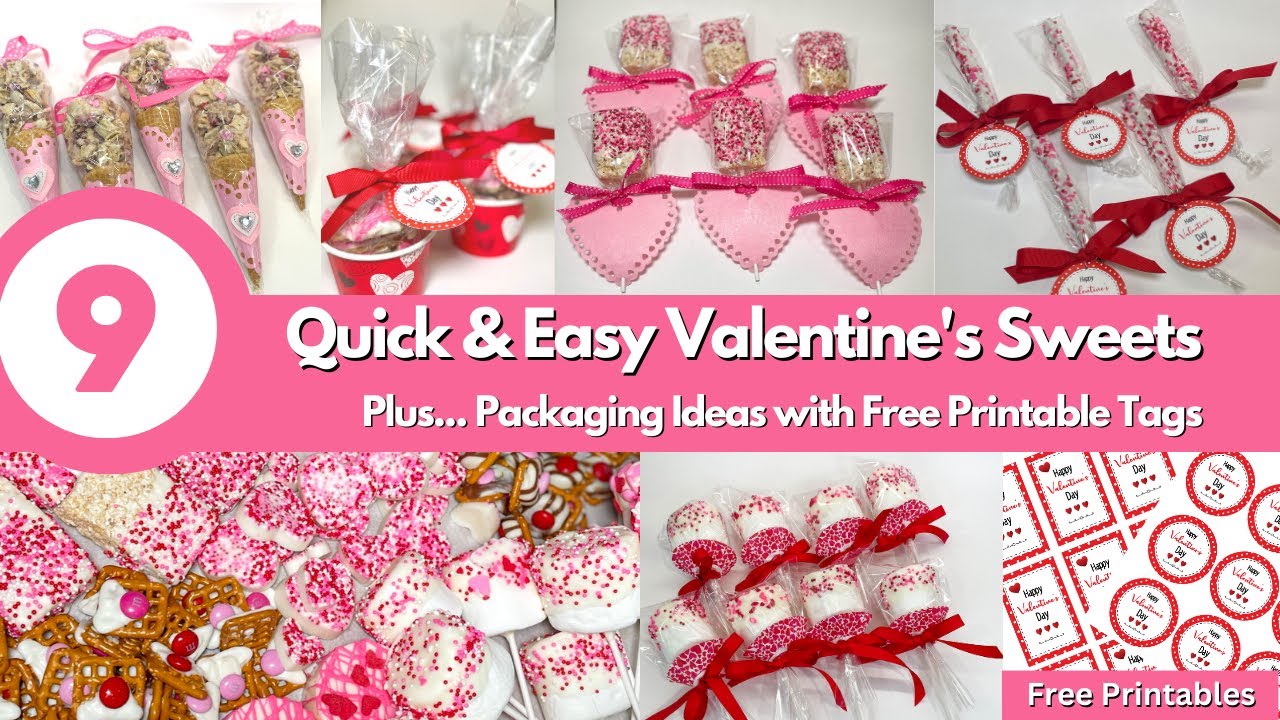 Valentine's Day Treats For The Whole Family, Plus Pretty Packaging Ideas