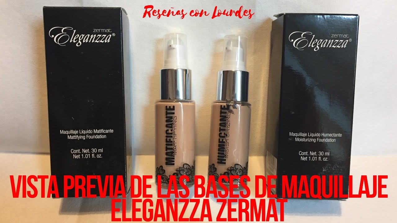 Vista previa de las Bases de maquillaje Eleganzza de Zermat