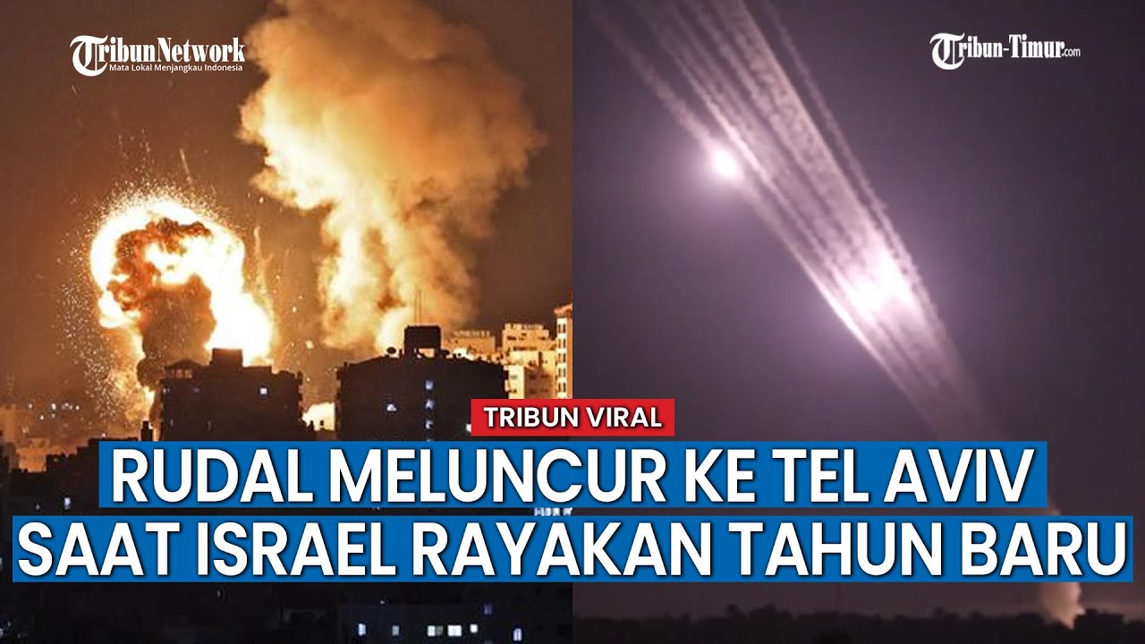 Rudal Brigade Al-Qassam Meluncur ke Tel Aviv Saat Israel Rayakan Tahun Baru